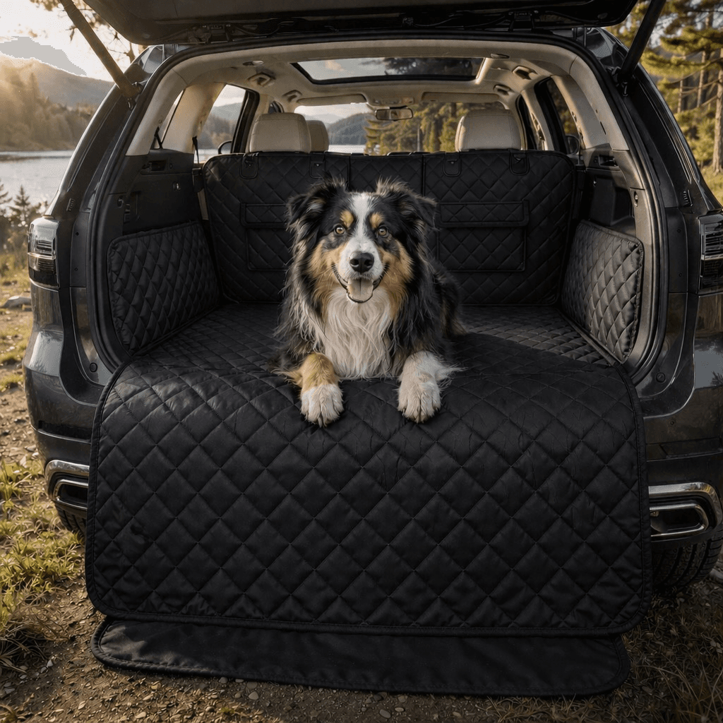 Bagagerumsbeskytter til hund i bil - billede 1